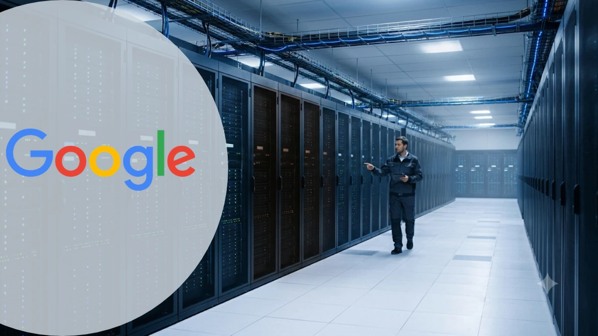 Data centre servers representing the Google Cloud outage