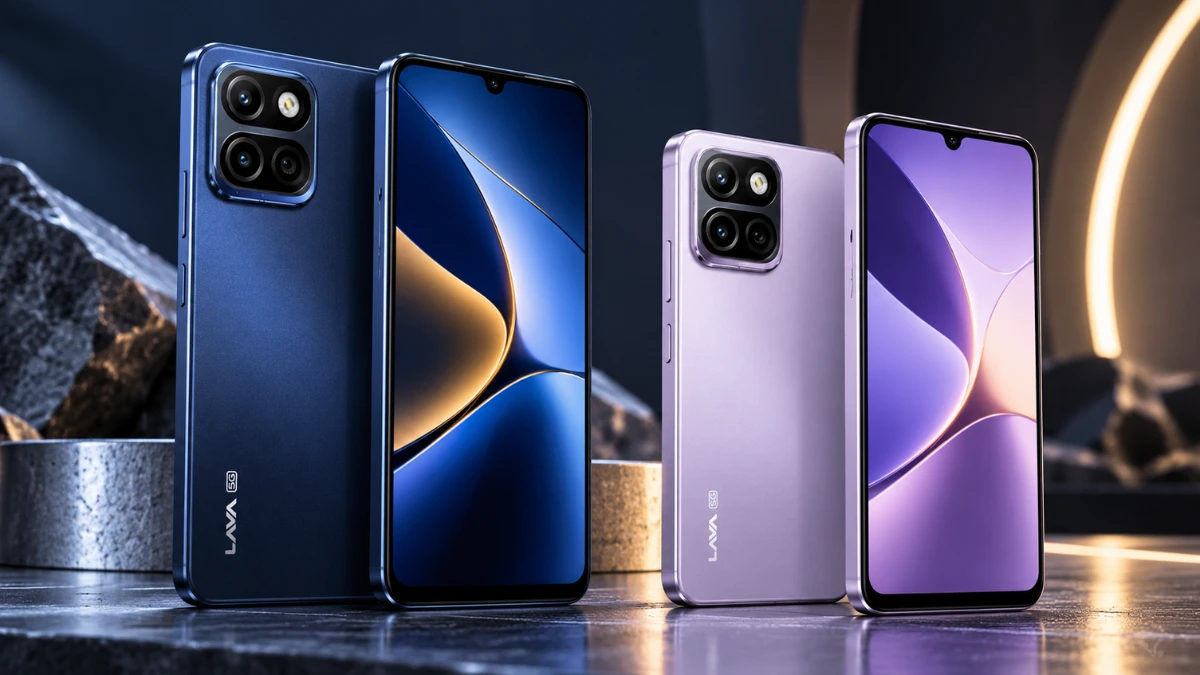 Lava Bold N4 Pro 5G smartphone showing its rear camera design